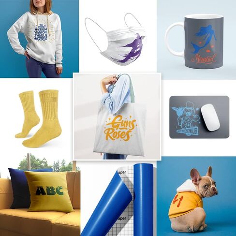 Sublimation Transfer Paper, 18 Pack 12"X12" Solid Color Heat Press Transfer Sublimation Sheet for DIY T-Shirt, Personalized Coffee Mugs, BabySuits in Saudi Arabia