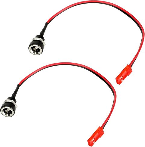 منفذ شحن متوافق مع سكوتر كهربائي Gotrax GXL V2 XR Ultra Apex، استبدال منفذ الشاحن لأجزاء السكوتر الكهربائي Gotrax Rival Elite (محوري 5.5 مم OD، 2.5 مم ID) in Saudi Arabia