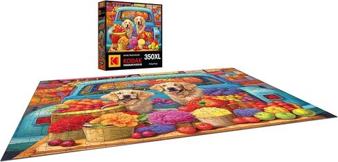 RoseArt - Kodak Premium - Pickup Pups- 350 Piece Jigsaw Puzzle for Adults in Saudi Arabia
