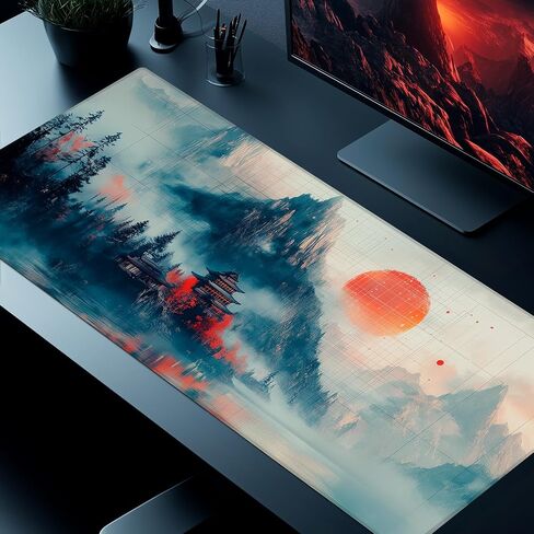 Large Mouse Pad, Gaming Mouse Pad, Long Mouse Pads, Extra Large Big Mouse Pad, Computer Mousepad for Gamer (Cosmic Wanderer, X-Large) in Saudi Arabia