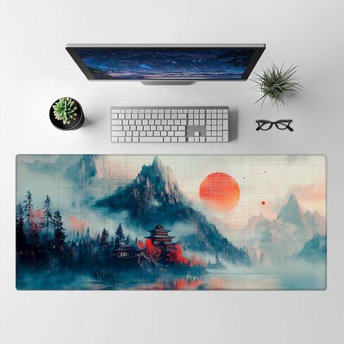 Large Mouse Pad, Gaming Mouse Pad, Long Mouse Pads, Extra Large Big Mouse Pad, Computer Mousepad for Gamer (Cosmic Wanderer, X-Large) in Saudi Arabia