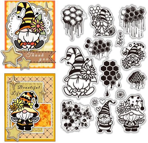 PH Pandahall Moon Goddess Clear Stamps Set 6pcs طوابع مطاطية طوابع خمر سيليكون Clear Clear Clear Stuse Resusprent Form in Saudi Arabia