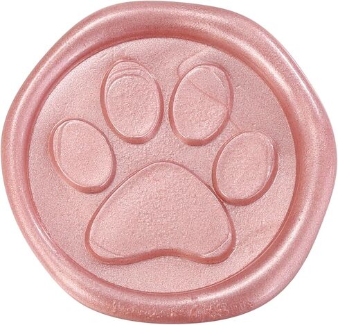 Lovely Dog Paw Wax Seal Stamp, Yoption Vintage Sealing Wax Stamp, Great for Embellishment of Christmas Card, Envelopes, Weding Party Invitations, Wine Wraps, Gift Idea (Dog Paw) in Saudi Arabia