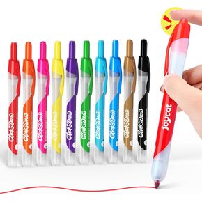 Click Washable Markers for kids with Retractable Tips,20 Colors Markers Set,retractable marker for Toddlers Kids, Ideal arts & crafts supplies,coloring markers,Holiday Gifts for Kids.