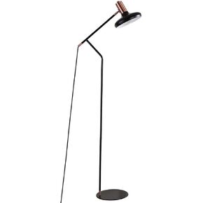 SAFAVIEH FLL4043A Lighting Collection Amia Copper and Black 66-inch Floor Lamp, H