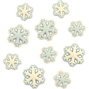 Buttons Galore and More Christmas Collection of Decorative Novelty Buttons Embellishments for Craft and Sewing DIY Holiday Projects (Santa's Sparkle)