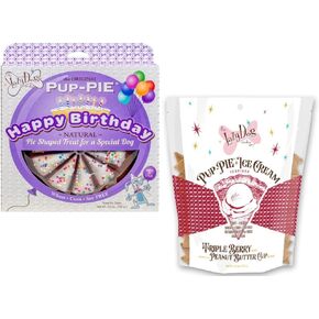 The Lazy Dog Pup-Pie - Original Pup-Pie - Happy Birthday Dog Treat for a Special Dog, 5 oz (Birthday Cake, Pie with Treats) in Saudi Arabia