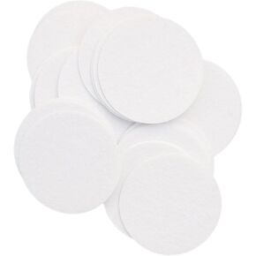 Playfully Ever After 3 Inch White 30pc Stiff Felt Circles