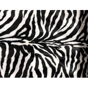 AMORNPHAN 58" Wide 100% Bengal Tiger Leopard Cheetah Pattern Animal Print Short Pile Faux Fur Velboa S-Wave Fabric Craft Cloth Kid Sewing Crafting Decorative Pillow Covers for 1 Yard (Bengal Tiger)