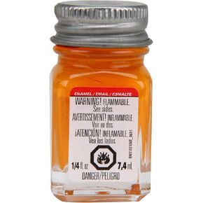 Testors Enamel Paint .25oz, Tangerine Gloss