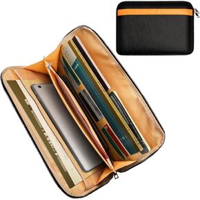 Fireproof Document Bag,Waterproof Fireproof Important Document Safe File Organizer with Money Bags