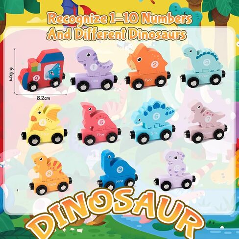 Montessori Toys for Toddler Age 1-3, Toddler Toy Wooden Magnetic Traffic Train Set with Playmat/Storage Bag for Baby Boy, Birthday for 1 2 3 Years Old Boys & Girls in Saudi Arabia