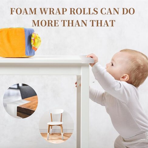 Moving Supplies, 14'' Wide X 160' Length Foam Wrap Roll, Packing Supplies for Packing, Moving, Fragile Articles, Furniture, Transportation Packaging. (14'' Wide X 160' Length) in Saudi Arabia