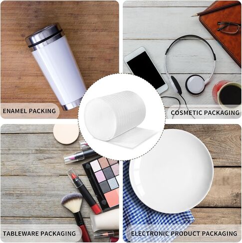 Moving Supplies, 14'' Wide X 160' Length Foam Wrap Roll, Packing Supplies for Packing, Moving, Fragile Articles, Furniture, Transportation Packaging. (14'' Wide X 160' Length) in Saudi Arabia