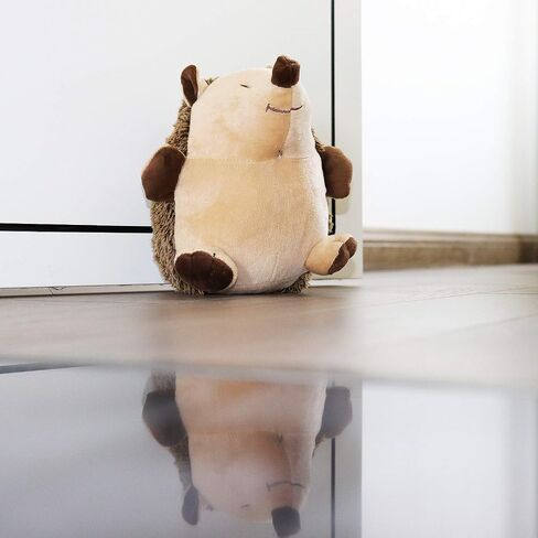 Decorative Hedgehog Door Stop-Cute Animal Weighted Door Stopper for Home and Office Decoration (Grey Hedgehog) in Kuwait