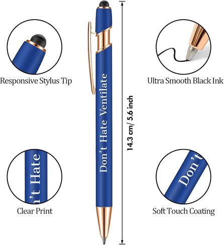 Nurse Gift Pens,for Work Funny Pens Sticky Notes Makeup Bag Gift for Coworker Doctor Nurses Nursing Students Women Men on Nurses week Nurse's day (Style 1-20) in Saudi Arabia