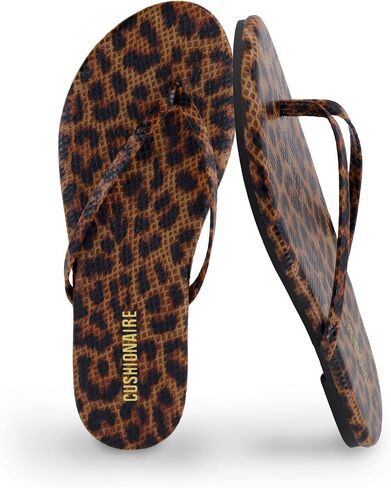 CUSHIONAIRE Cruise Lightweight Womens Flip Flops, Comfortable Beach Sandals for Women with Cushioned Footbed & Flexible Slip On Design in Saudi Arabia