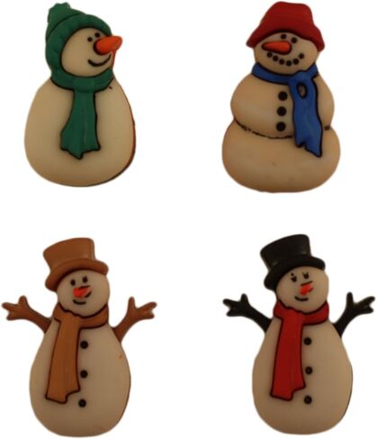Buttons Galore and More Christmas Collection of Decorative Novelty Buttons Embellishments for Craft and Sewing DIY Holiday Projects (Santa's Sparkle) in Kuwait