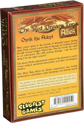 Slugfest Games The Red Dragon Inn: Allies - Pooky Strategy Boxed Board Game Expansion Ages 12 & Up, SFG012 in Saudi Arabia