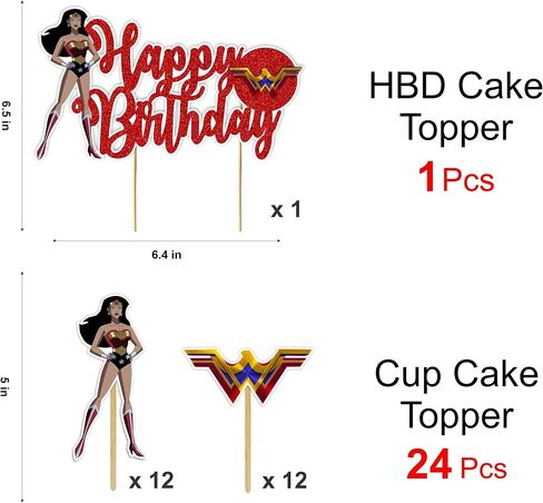 Seyal® Wondr Woman Theme Birthday Supplies in Kuwait