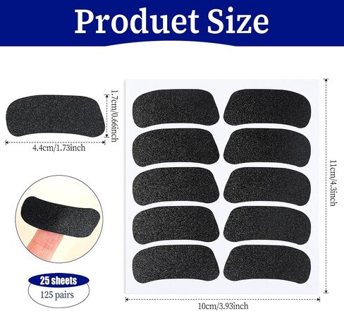 125 Pairs Eye Black Stickers for Kids, Sports Eye Black Stickers for Kids, Sport Stickers Custom Face Stickers, Eye Strips Sports Eye Stickers for Sports Game Day Themed Birthday Party (125) in Kuwait