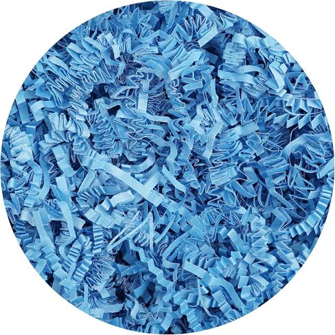 Hampton Distribution Light Pink Crinkle Paper Filler, 4.5oz Shredded Paper For Gift Baskets, Shredded Paper, Basket Filler for Birthdays, Weddings, Showers & Holidays in Kuwait