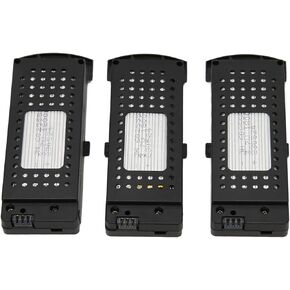 Yoidesu 3PCS 3.7V 1800MAH Li Drone Battery for S6 G6 Q6 RC Quadcopter Parts and Accessories