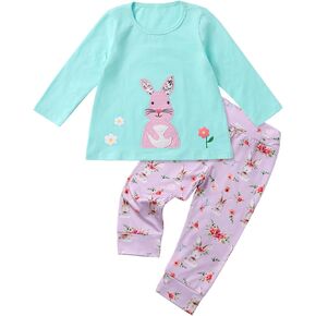Toddler Little Girls Valentines Day Outfit Long Flare Sleeve Tops Bell Bottom Pants Outfit with Headband Pants Set