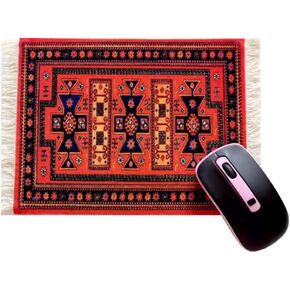 PaitiAnlestyle Carpet Mouse Pad ، Oriental Pruc Mouse Mouse Pad Computer Carpet Mouse Mouse Mouse (Style 1)