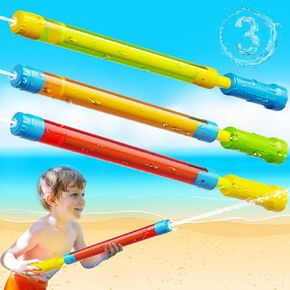 Water Gun Toy - Shoot Up to 40 Feet, 18 PCS Outdoor Squirt Gun Pool Toys for Kids & Adults, Water Guns for Swimming Pool Beach Summer Party Games