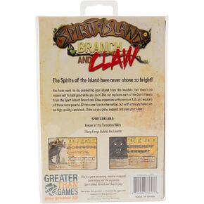 Greater Than Games | Spirit Island: Branch & Claw | Cooperative Strategy Board Game Expansion | 1 to 4 Players | 90+ Minutes | Ages 14+