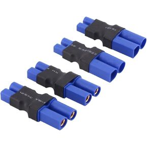 4PCS EC5 to EC3 Male Female RC Connector Adapter(W49-4)