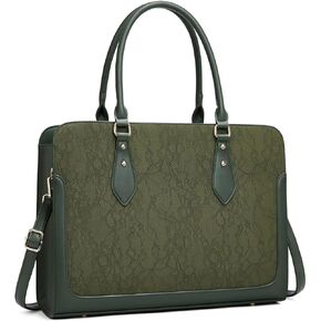 Laptop Bag for Women 15.6 Inch Work Tote Bag for Women,Leather Computer Bags Waterproof Tote Professional Briefcase,Large Capacity Business Office Bag for Work