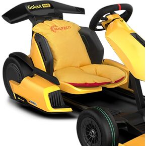 Comfortable Backrest Seat Cushion for Segway Ninebot Gokart Karting Accessories（It's just a Cushion, not a go Kart）