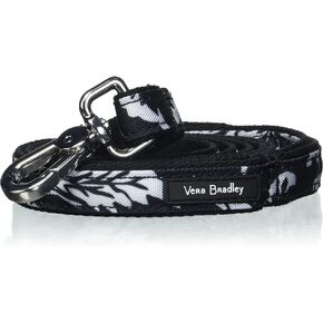 Vera Bradley Women's Recycled Lighten Up Water-repellent Pet Leash, Tiny Turtle Dream, Large