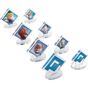 Gamegenic Altered Ordis Premium Hero STANDEES - Officially Licensed, 8 Acrylic Figures per Faction, Includes Heroes & Companions, Artwork, Enhances TCG Gameplay, Made by Gamegenic