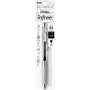 Pentel XBLN75TL-CA 0.5mm EnerGel Ballpoint Pen - Blue Black