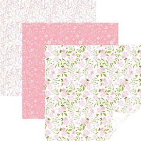Cricut Patterned Iron On, In Bloom Pink, 12"x 17"