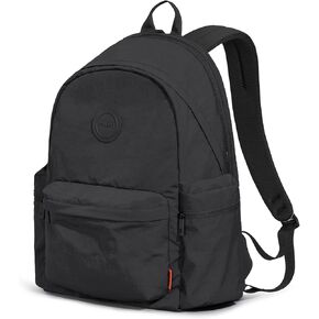 mixi Outdoor Lightweight Backpack Casual Carry On Laptop Backpack Travel Bookbag for Women Men, Water Resistant Durable Hiking Bag for Camping Weekender Sports College Work, 17 Inch, Light Gray