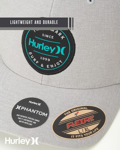Hurley Mens' Cap - H2O Dri Stretch Sweatband Phantom Baseball Cap in Saudi Arabia