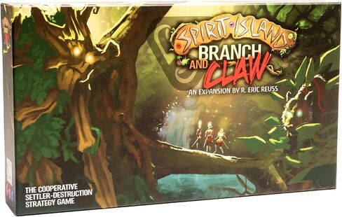 Greater Than Games | Spirit Island: Branch & Claw | Cooperative Strategy Board Game Expansion | 1 to 4 Players | 90+ Minutes | Ages 14+ in Kuwait