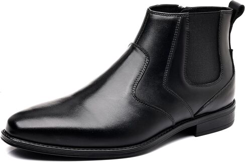 Holy dove Men's Casual Leather Dress Boots - Oxford Chukka Chelsea Classic Style Comfortable Business Work Boot Mid-Top Shoes for Men in Saudi Arabia
