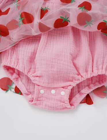 IMEKIS Baby Girl 1st Birthday Outfit Snowflake One Romper Smocked Dress Headband Long Sleeve Cake Smash Photo Shoot in Saudi Arabia