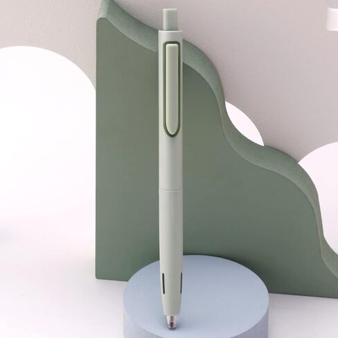 XIZE SH Black Ink Als للكتابة ، أخذ الملاحظات 0.5 ملم Fineliner Silent Pressing Cute Pens ، 6 Count ، Barrel Green in Kuwait