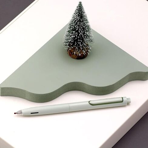 XIZE SH Black Ink Als للكتابة ، أخذ الملاحظات 0.5 ملم Fineliner Silent Pressing Cute Pens ، 6 Count ، Barrel Green in Kuwait