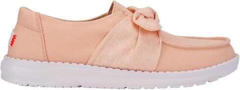 HEYDUDE Wendy Bow Essentials White Size 9, Women’s Shoes, Women’s Slip-on Loafers, Comfortable & Light-Weight in Saudi Arabia