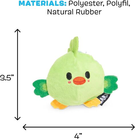 Barkbox Piper Parrot Dog Toy for Small Dogs, Perfect for Flipping Fun and Tearable Outer Layer with Bonus Toy Inside for Extra Playtime Excitement in Saudi Arabia
