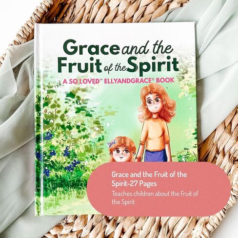 Elly & Grace Bible Stories for Kids, So Loved Collection: Book and Doll Set Teaching Christian Toddlers Faith Lessons, Great Baby Baptism Gifts for Girls (Grace Doll) in Saudi Arabia