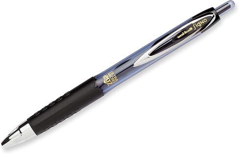uni - ball uni-ball 207 Retractable Gel Pens, Ultra Micro Point (0.38mm), Blue, 5 Count in Saudi Arabia