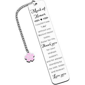 Maid of Honor Gifts, Bridesmaid Gifts from Bride, Maid of Honor Proposal Gifts, Bridesmaid Proposal Gifts, Wedding Day Wedding Party Bridal Shower Bachelorette Gifts for Bridesmaids Wedding Engagement